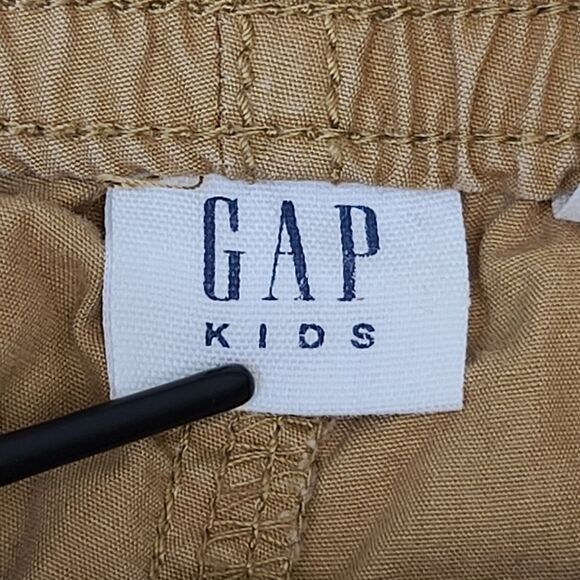 GAP Kids Boys Chino Jogger Tan Pull On Shorts L (10) - Picture 9 of 12